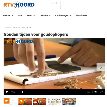 Gouden tijden voor goudopkopers