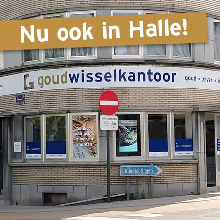 Nieuw Goudwisselkantoor in Halle
