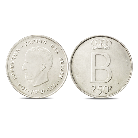 Zilveren Belgische frank