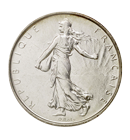 Zilveren Franse frank