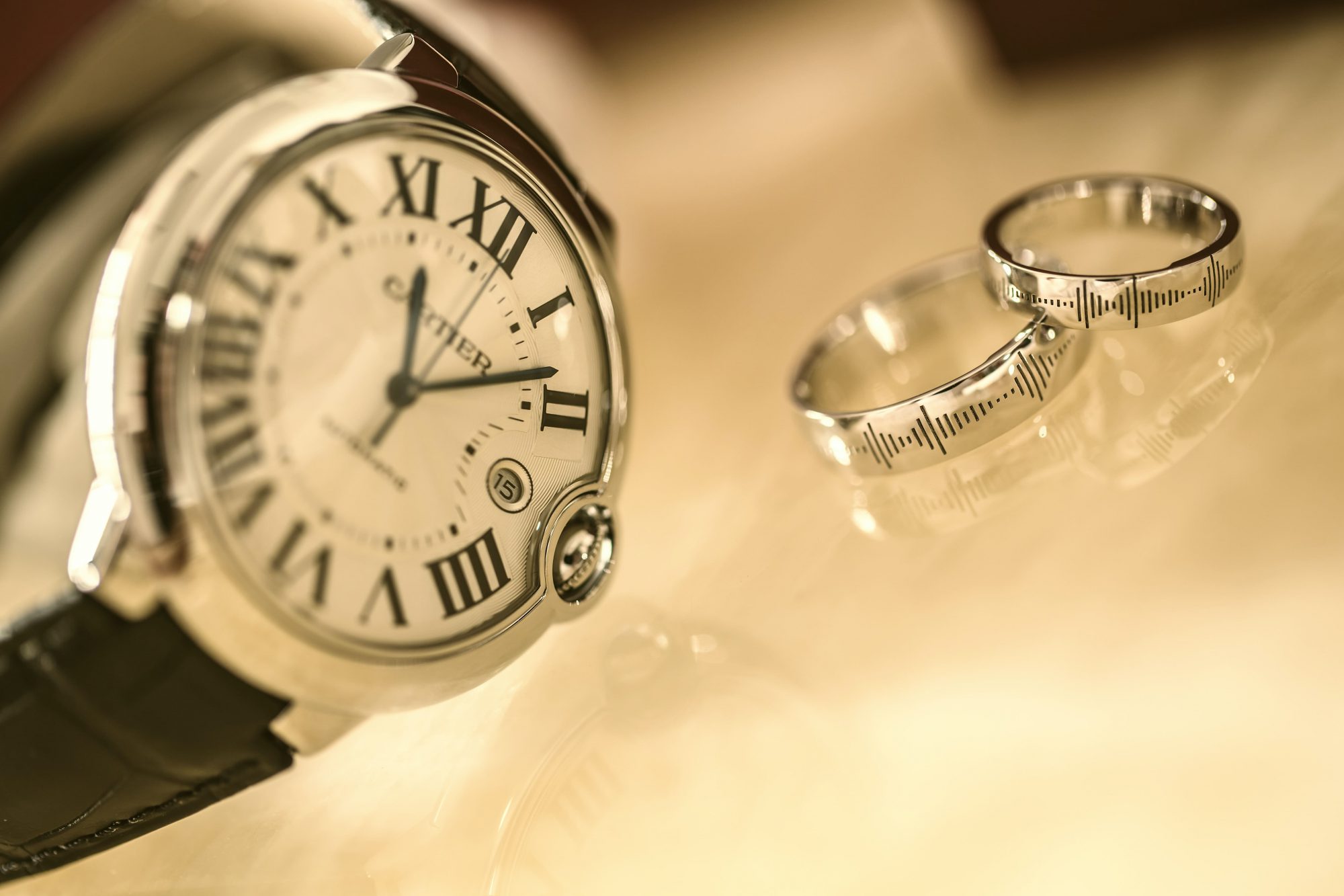 Cartier Santos 100 horloge