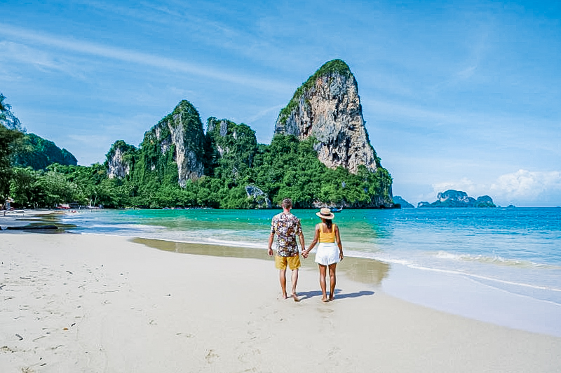 Geld wisselen vakantie indrukwekkende kust Thailand