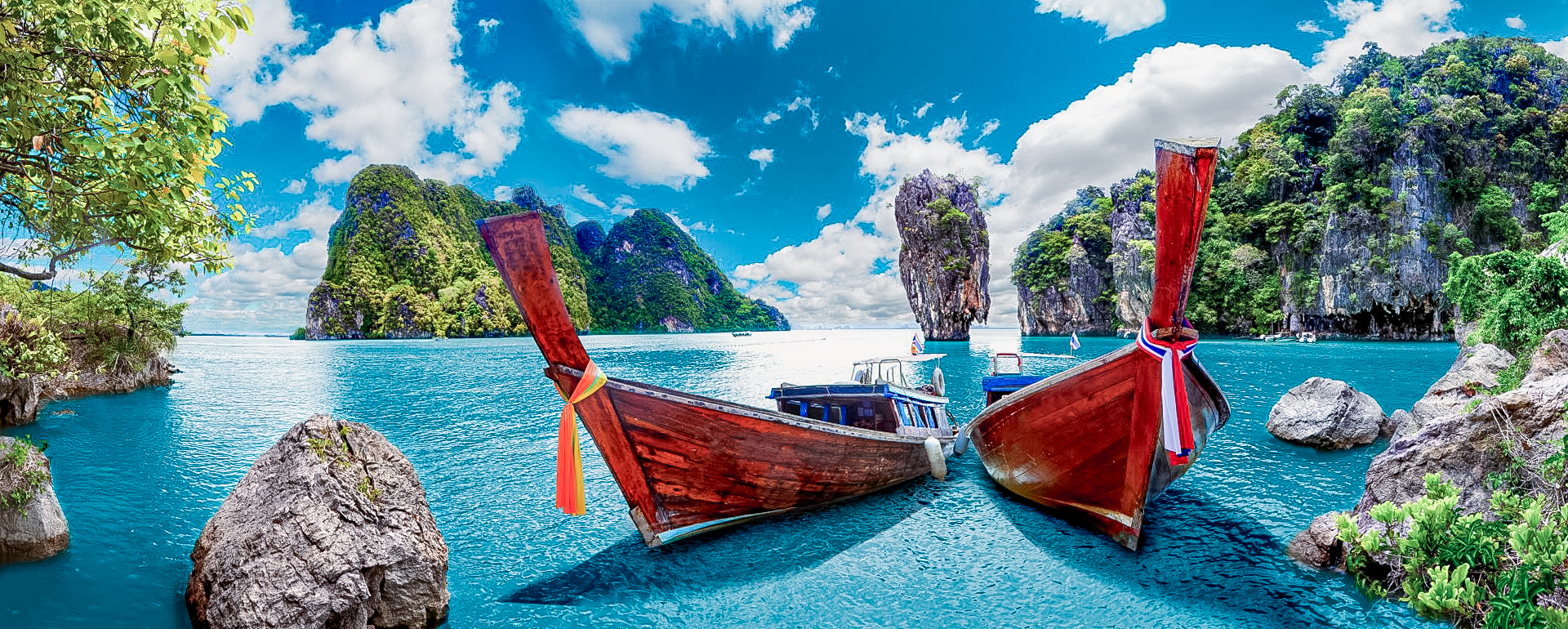 Thaise baht wisselen onbezorgd naar mooie Thaise kust