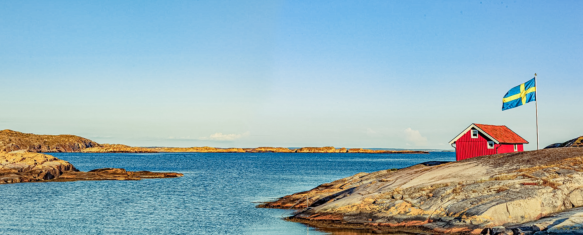 Zweedse kronen wisselen vakantie langs kust in Zweden