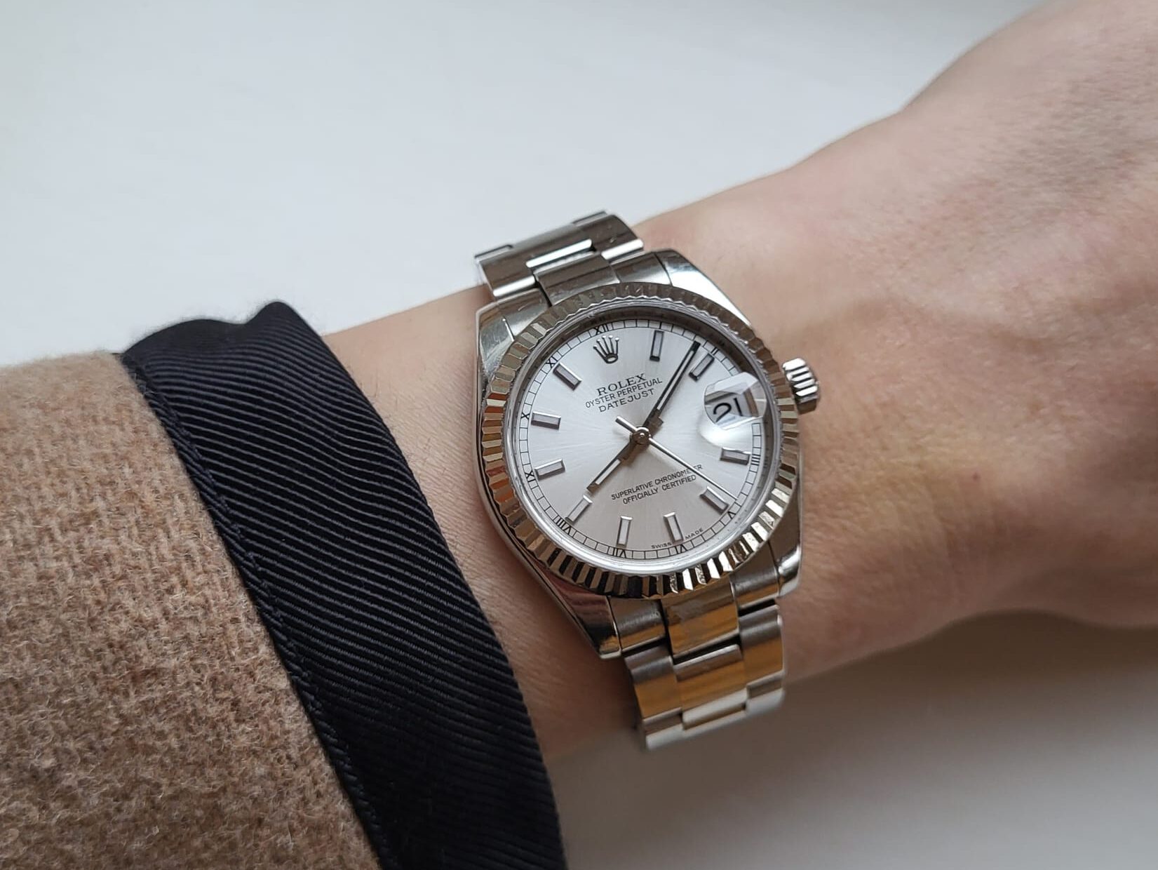 Tijd voor een klassieker: Rolex Datejust 36 16234