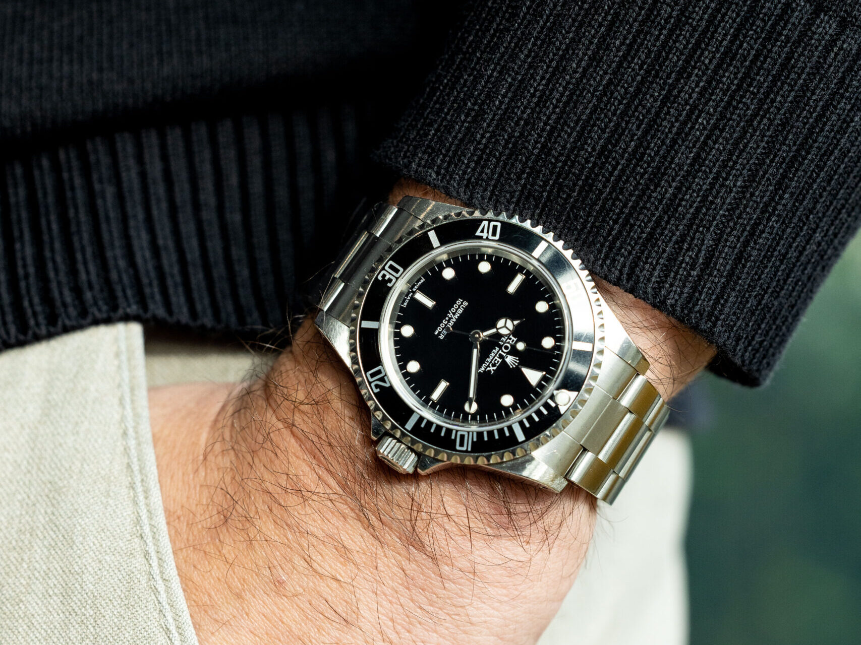 Tijd voor een klassieker: Rolex Submariner 14060M